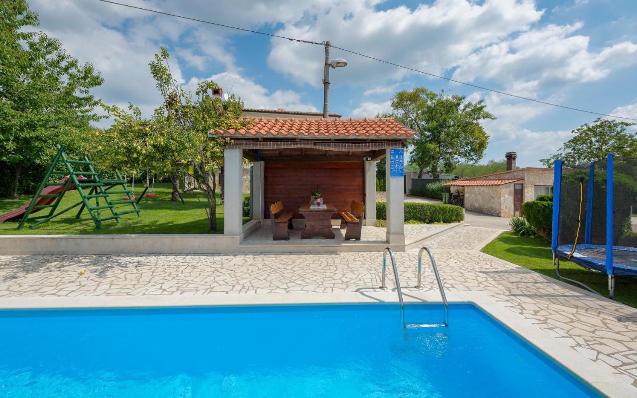 Villa House Semy With Private Pool Pazin Esterno foto